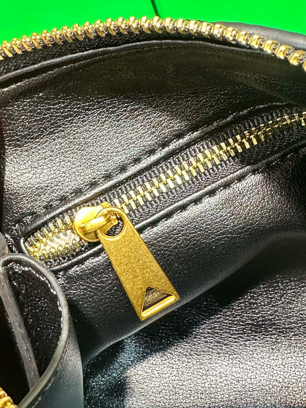 Woven Leather Concert Pouch
