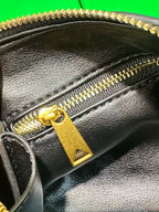 Woven Leather Concert Pouch