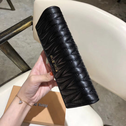 M*u**M*u Black Pink Wallet