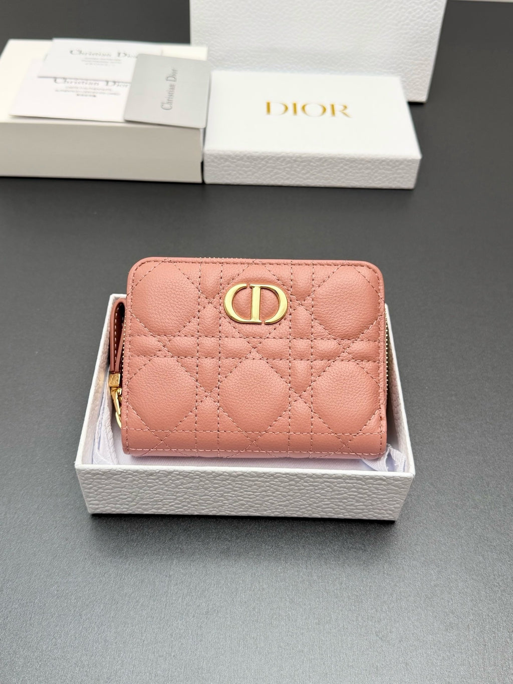 Cato Glycine Quilted Leather Wallet  (Premium Quality )