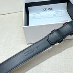 Double-Sided Leather Belt | 2.5cm