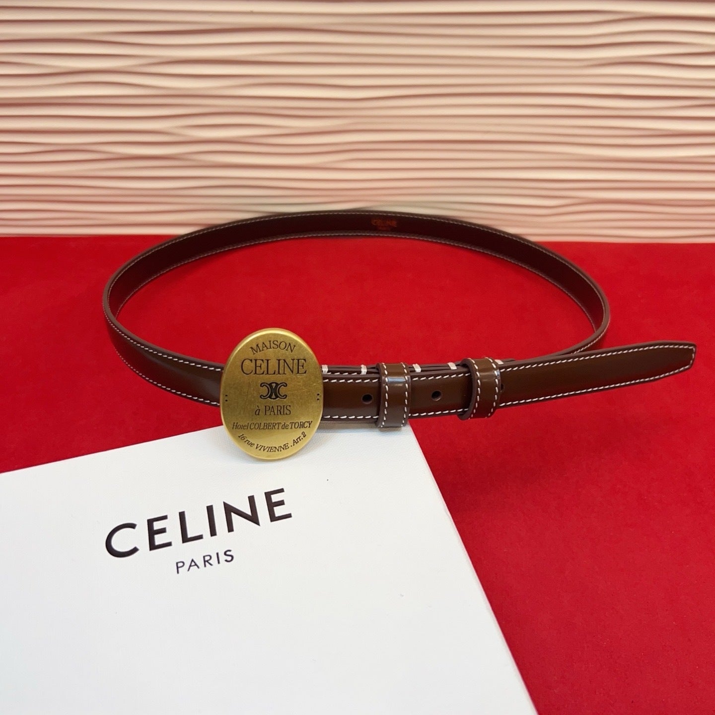 Teen Triomphe Slim Belt — 18mm