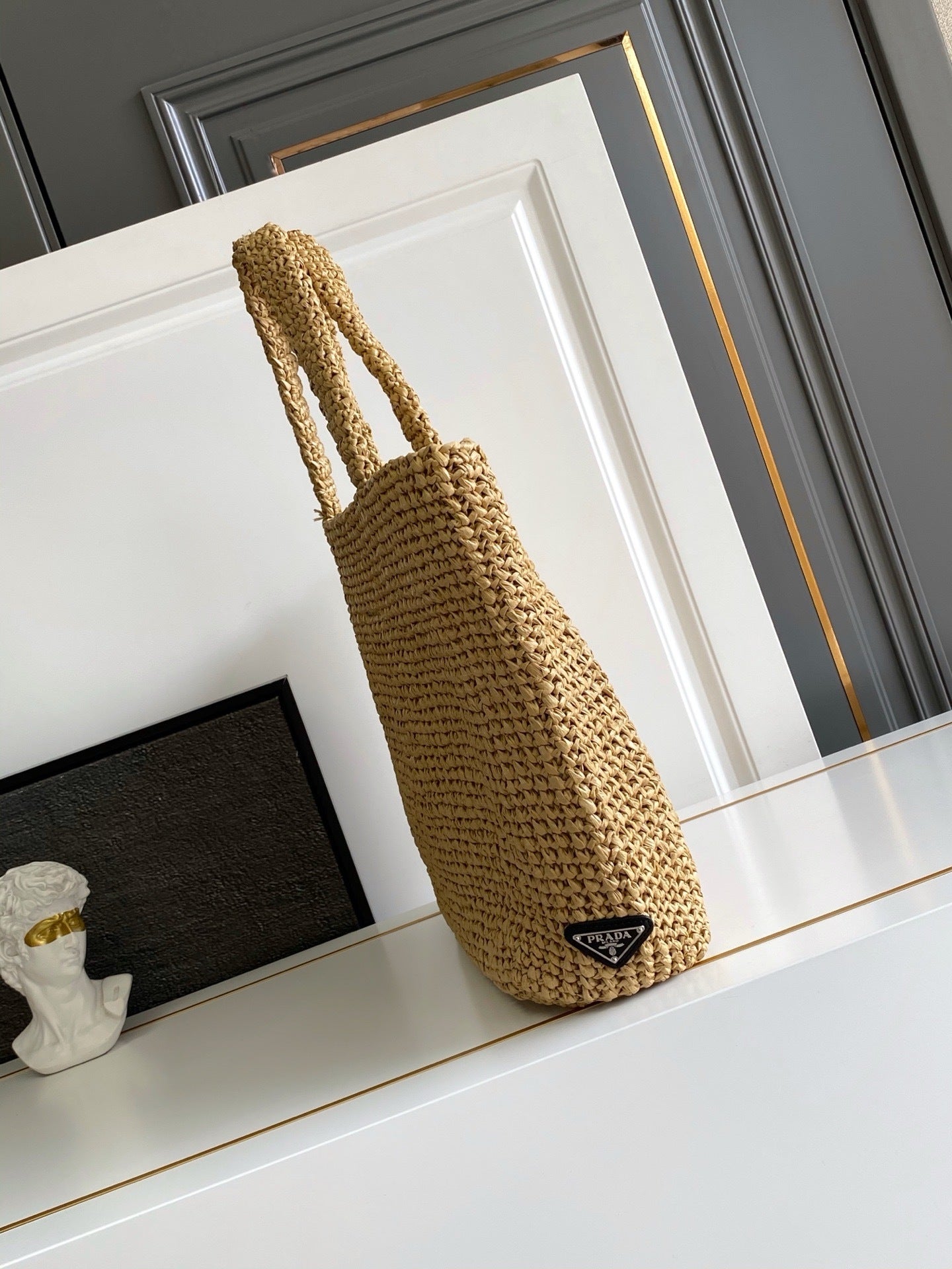 Raffia Woven Tote Bag | Large | Premium Quality |