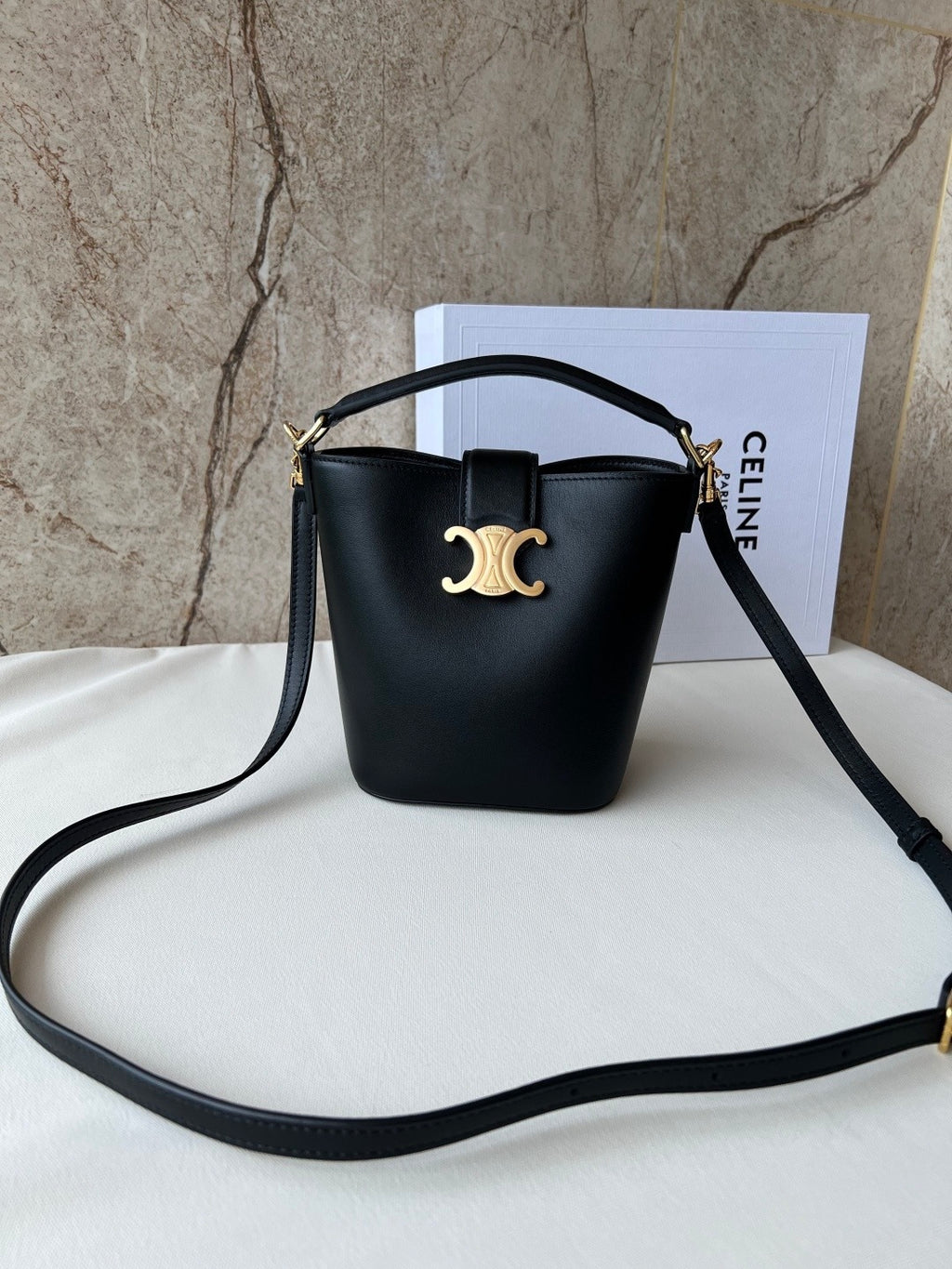Louise Mini Bucket Bag (Premium Quality )