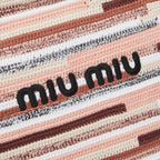 Handwoven Rainbow Embroidered Raffia Tote Bag