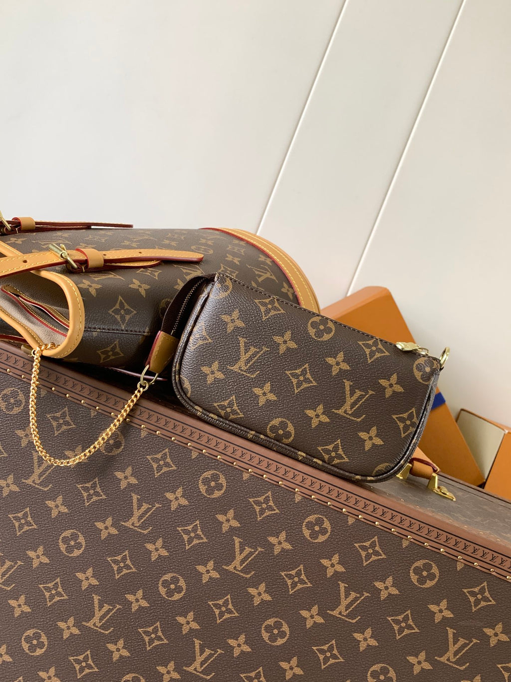 Monogram Vintage Bucket Bag (Premium Quality)