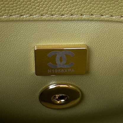 Mini Top Handle Flap Bag (𝑐𝑜𝑐𝑜 ℎ𝑎𝑛𝑑𝑙𝑒)
