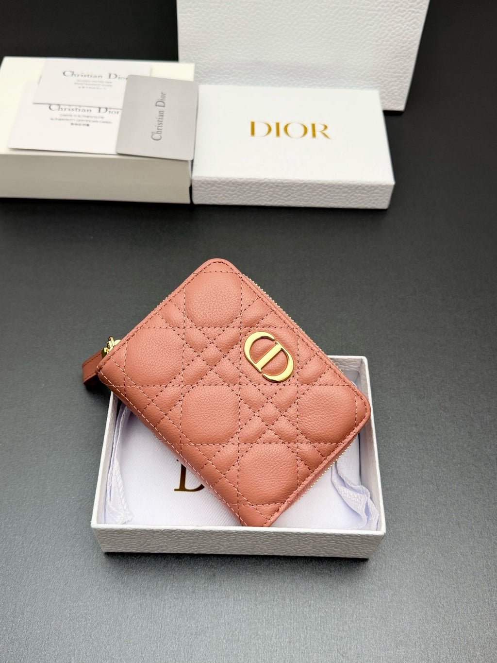 Cato Glycine Quilted Leather Wallet  (Premium Quality )