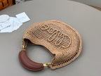 Summer Banana Woven Shoulder Bag  (Premium Quality)