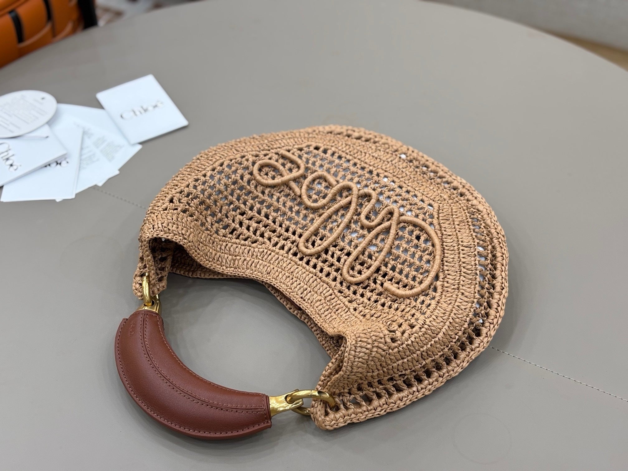 Summer Banana Woven Shoulder Bag  (Premium Quality)