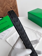 2.5 Women’s Handwoven Intreccio Leather Belt — New 2025