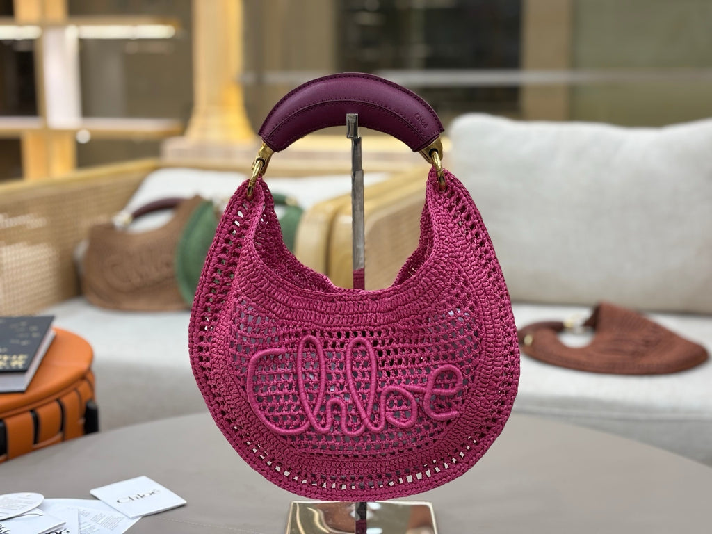 Summer Banana Woven Shoulder Bag  (Premium Quality)
