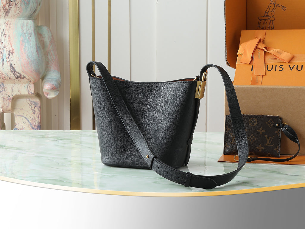 Low Key All In BB Bucket Bag | Full Leather |Premium Quality|