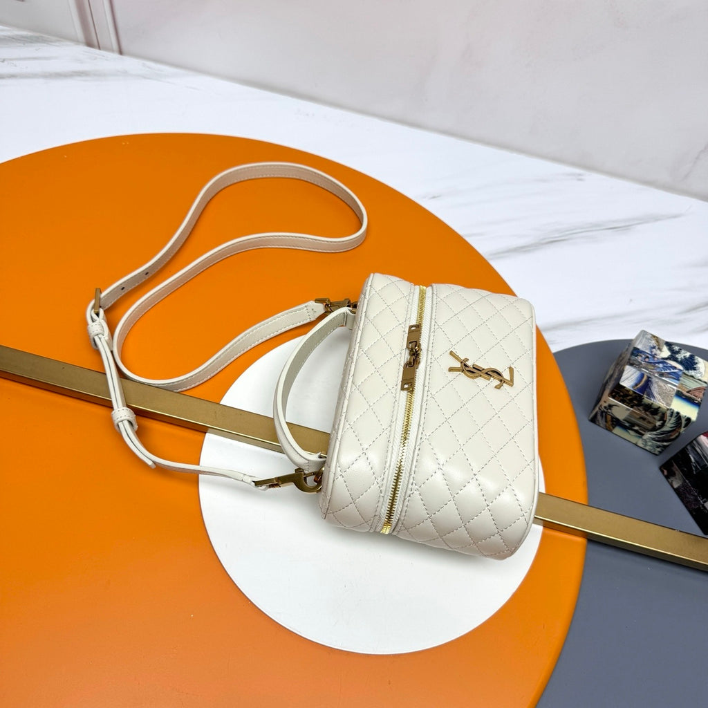 Gaby  Mini Double-Zip Crossbody Bag [Premium Quality]