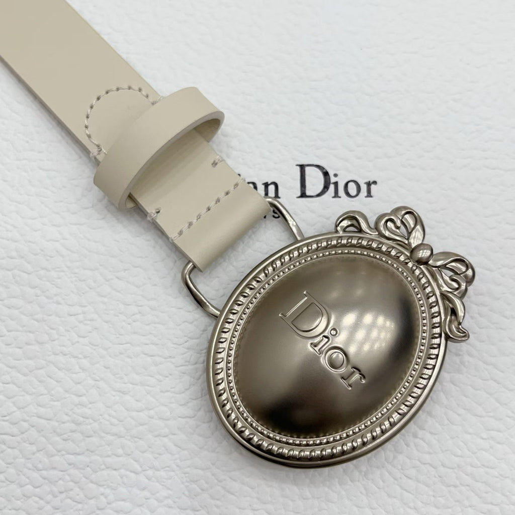 Médaillon Oval Buckle Belt — 25 mm