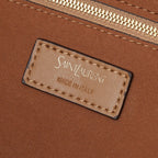 Y Elegant Soft Leather Suede-Lined Tote Bag