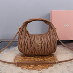 Premium Quilted Soft Leather Shoulder Bag – JY