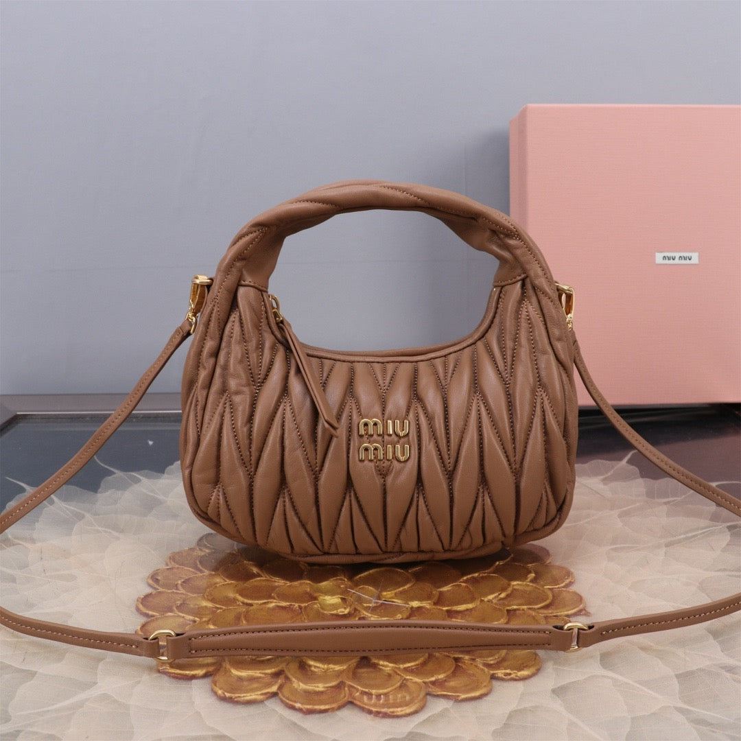 Premium Quilted Soft Leather Shoulder Bag – JY