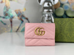 Double J  Bronze Metal Folding Clip Wallet