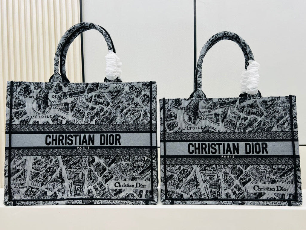 D Book Tote (MAP TOTE )