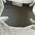 Soft Suede Parachute-Style Woven Bag