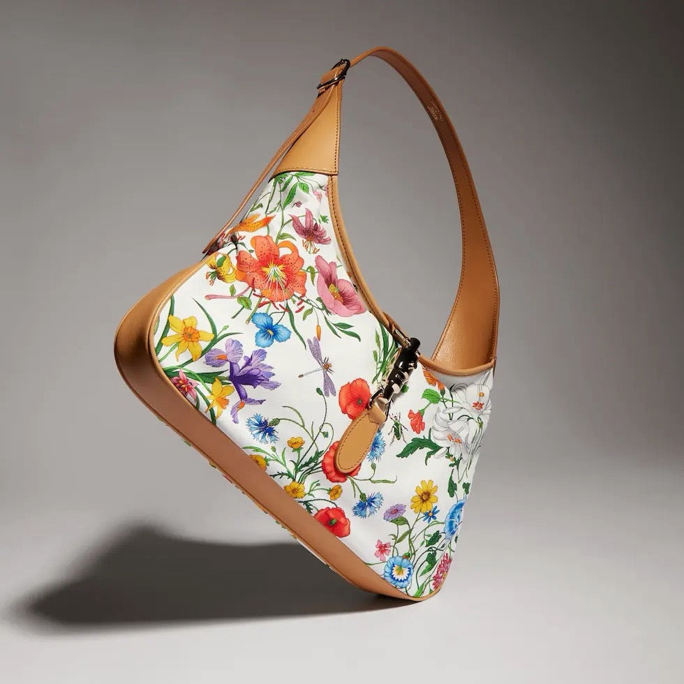 Jackie 1961 Flora Print Bag (Premium quality )