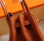 Elegant Togo-Textured Leather Handbag – Premium Craftsmanship
