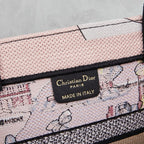 D Elegant Oversized Embroidered Tote Bag