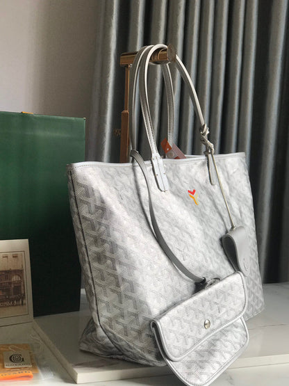 Premium Monogram Canvas Tote Bag – PM & GM Sizes