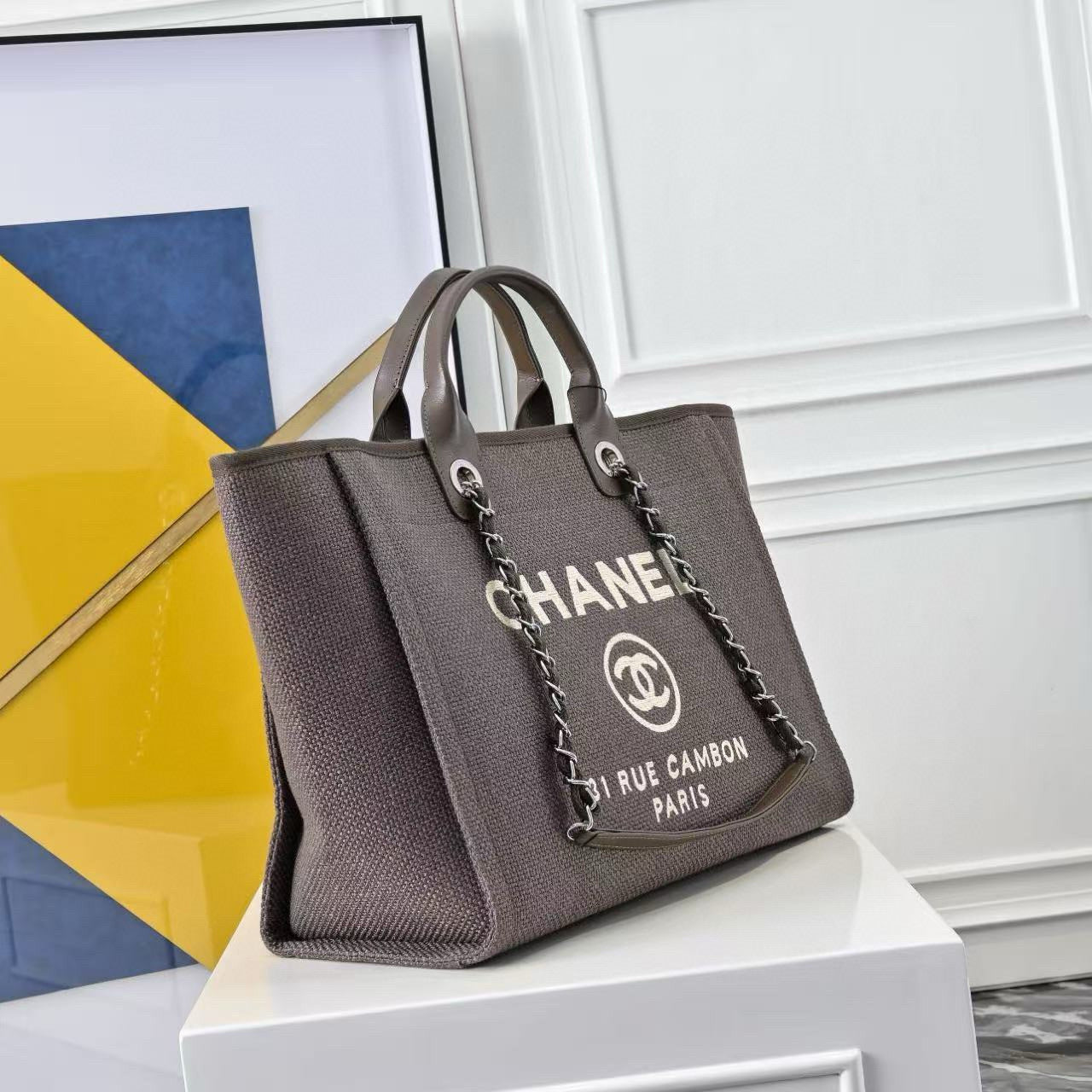 Luxury Canvas Tote (AS3257) – Limited Edition