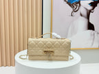 D Bow Top Handle Crossbody Bag