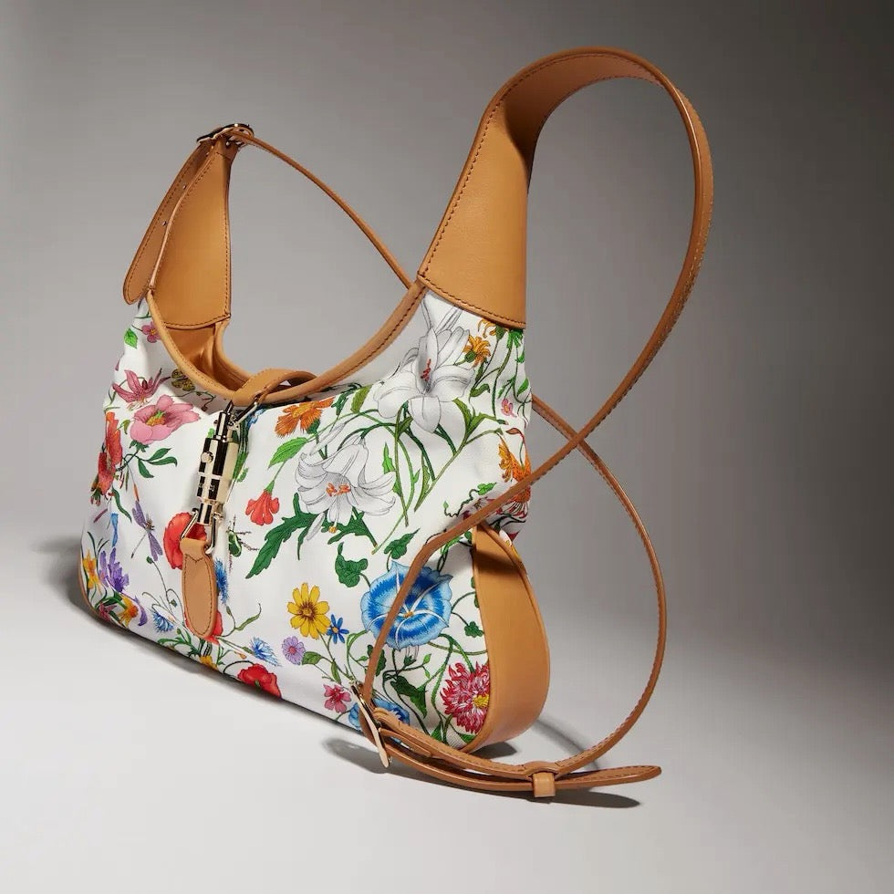 Jackie 1961 Flora Print Bag (Premium quality )