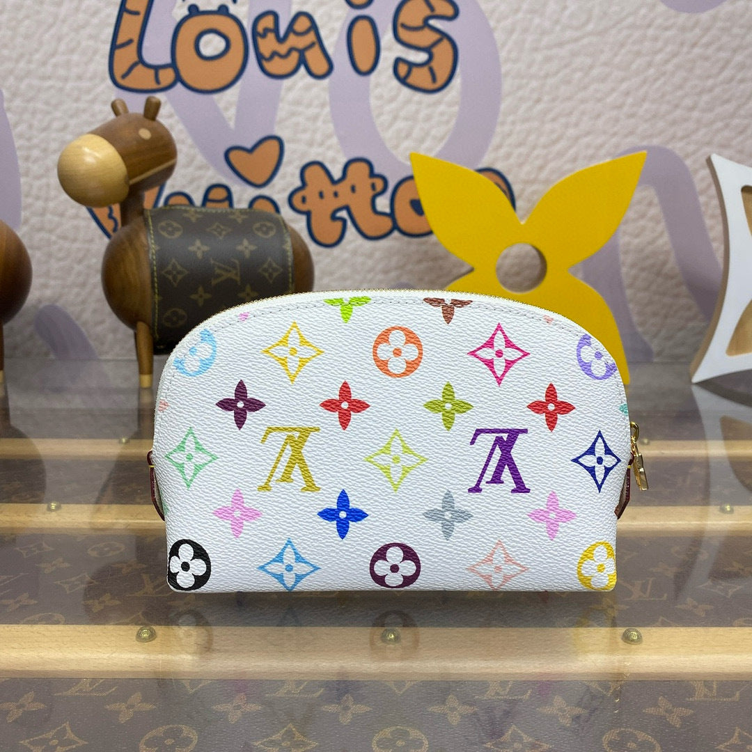 Monogram Multicolor Pouch | Small | (Premium Quality)