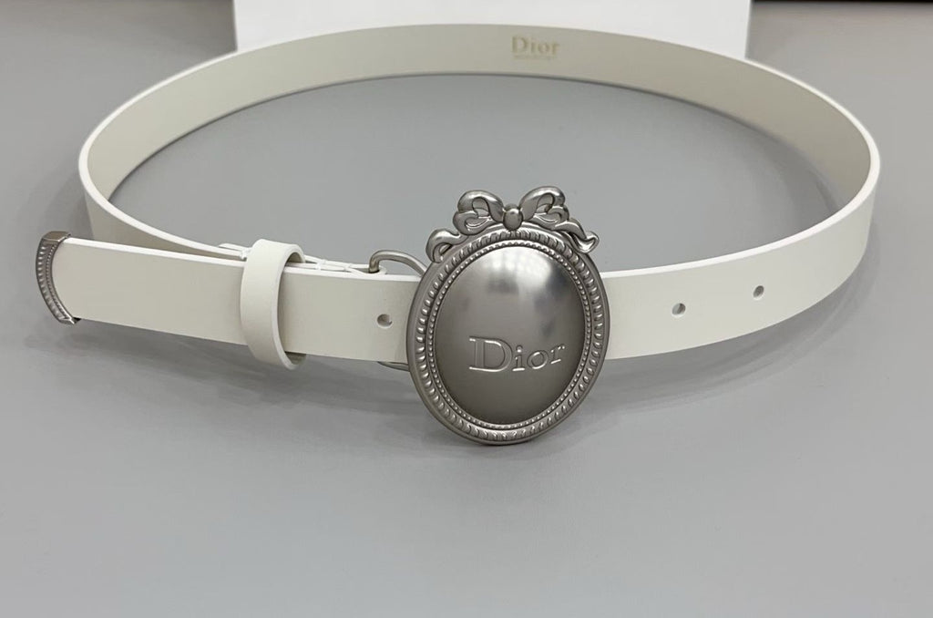 Médaillon Oval Buckle Belt — 25 mm