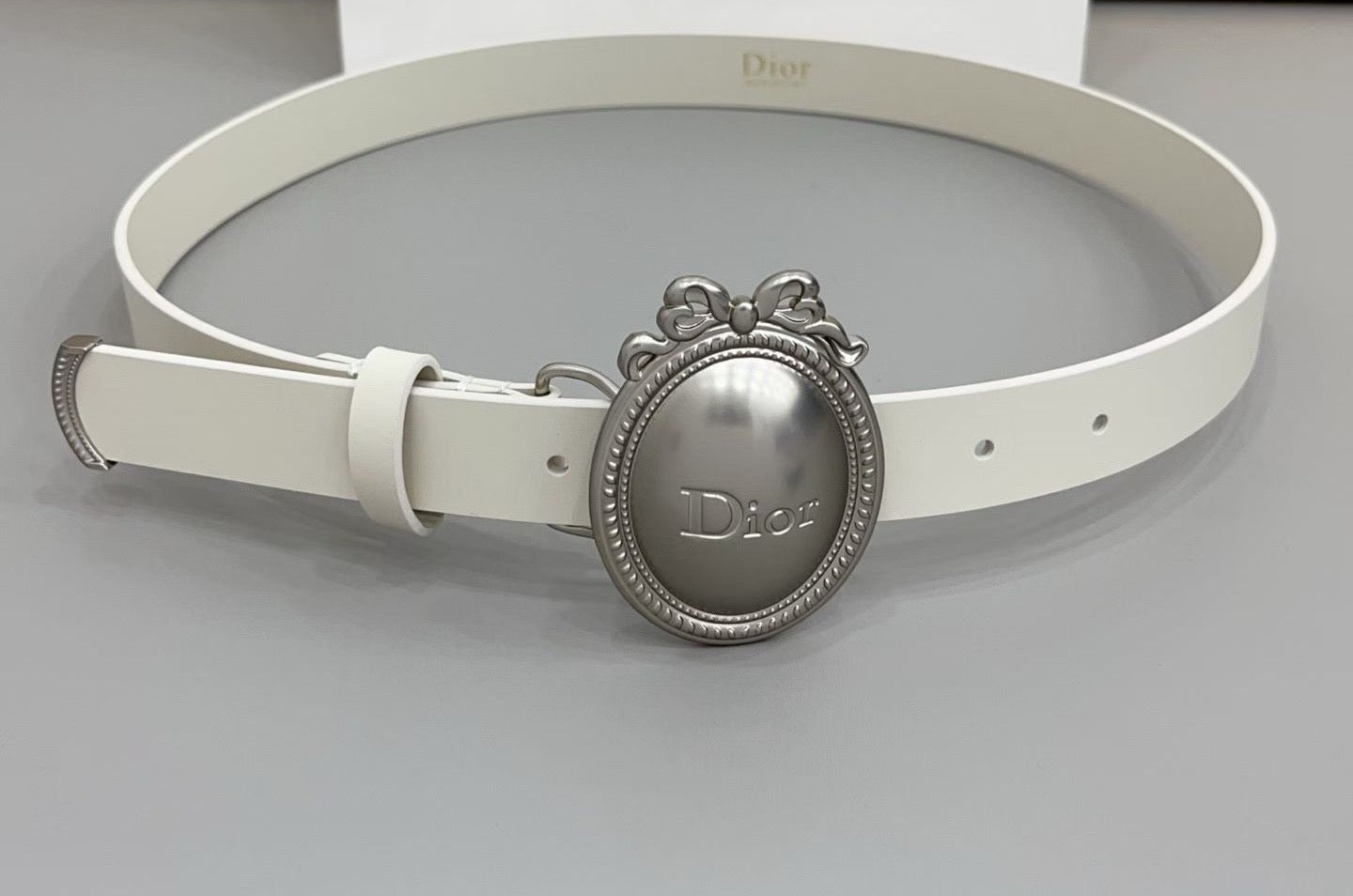 Médaillon Oval Buckle Belt — 25 mm