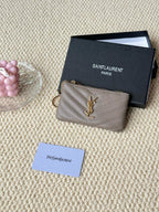 Luxury Quilted Key Pouch