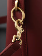 Bucket Bag | LE 37 | Smooth Calfskin | Dark Red (Premium Quality )