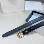 Double-Sided Leather Belt | 2.5cm