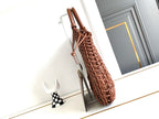 Garava Allknots Woven Leather Tote | 9902 MTX