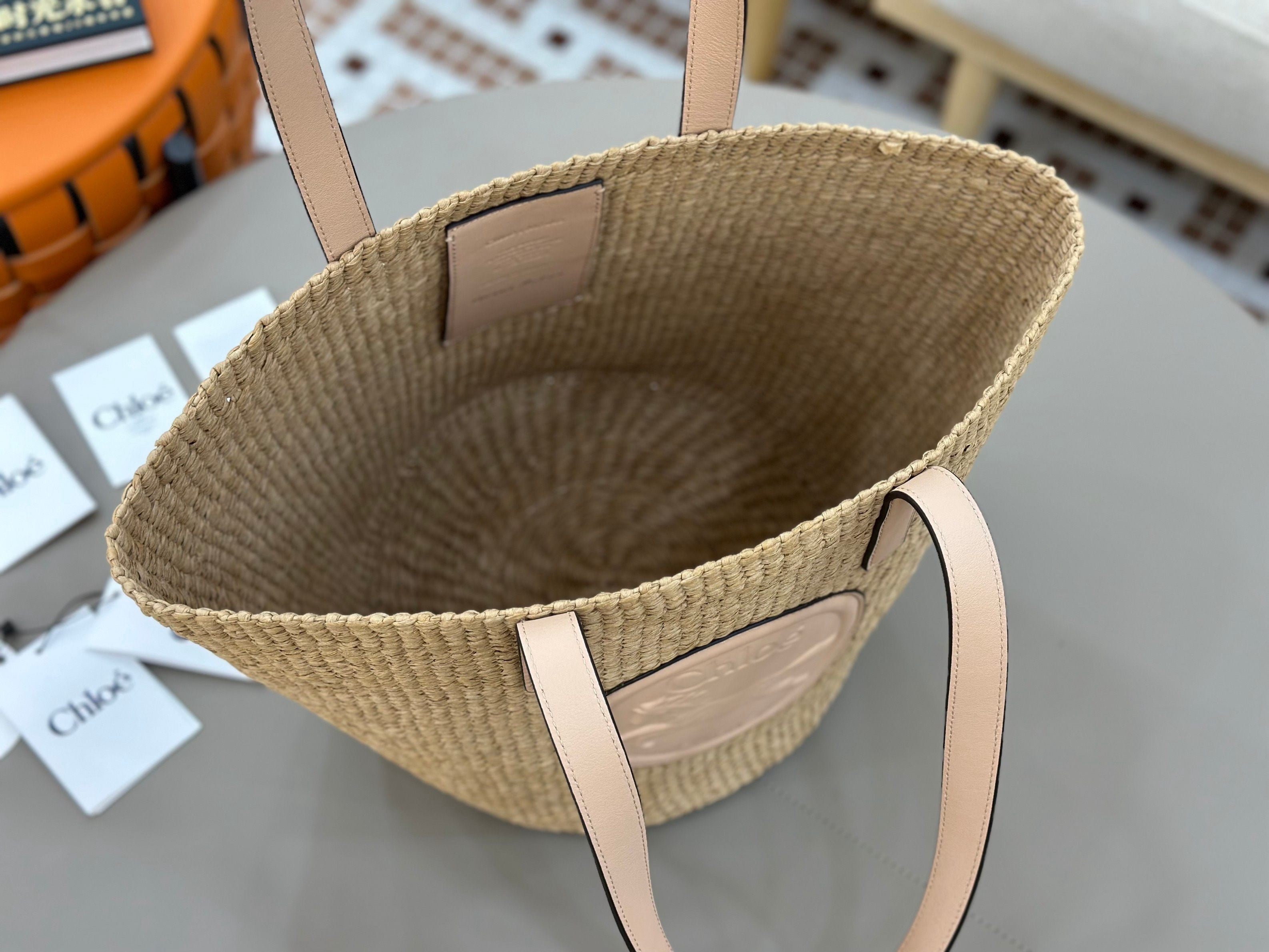 Woven Straw Bucket Bag  (Premium Quality)