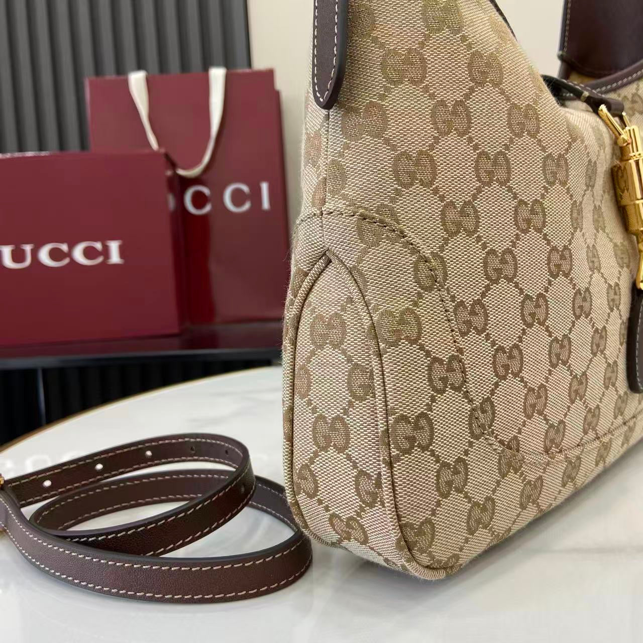 Jackie 1961 Bag | Canvas & Leather (Premium quality )