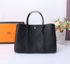 Garden Party Tote — Genuine Cowhide Leather (Premium quality)