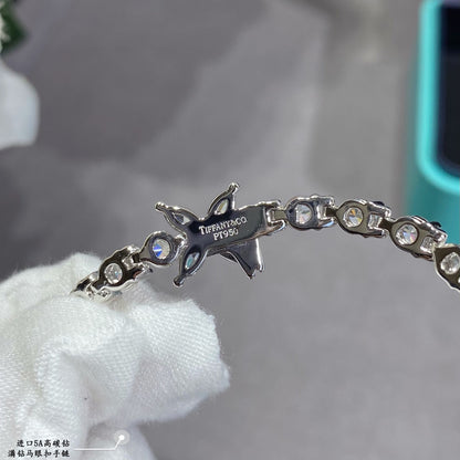 Ti*ffa*ny Full Diamond Marquise Bracelet