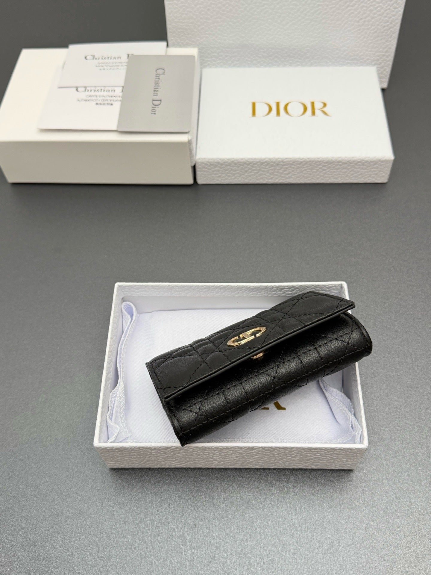 Cato Glycine Quilted Leather Wallet  (Premium Quality )