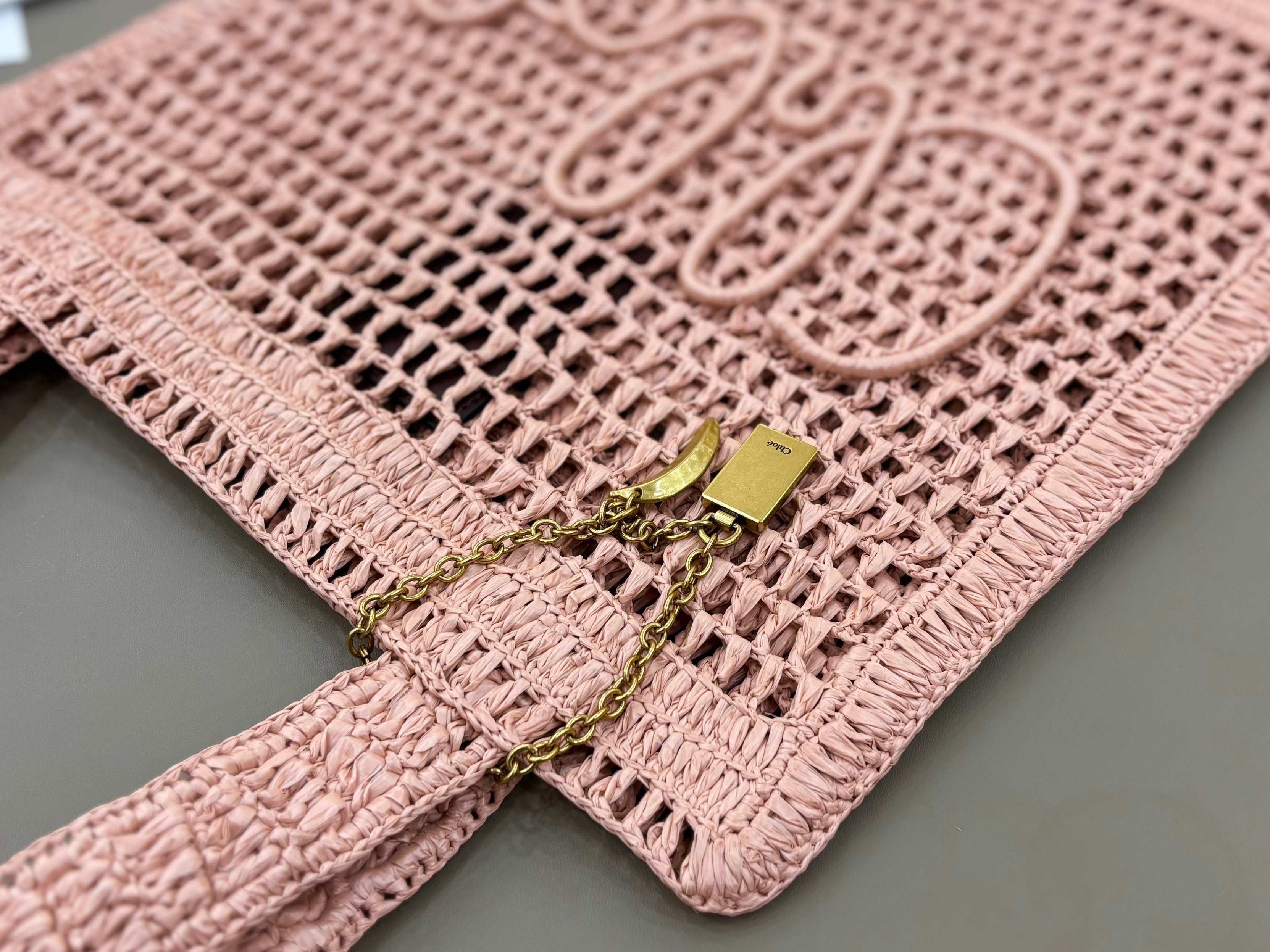 Handwoven Raffia &  Calfskin Tote (Premium Quality)