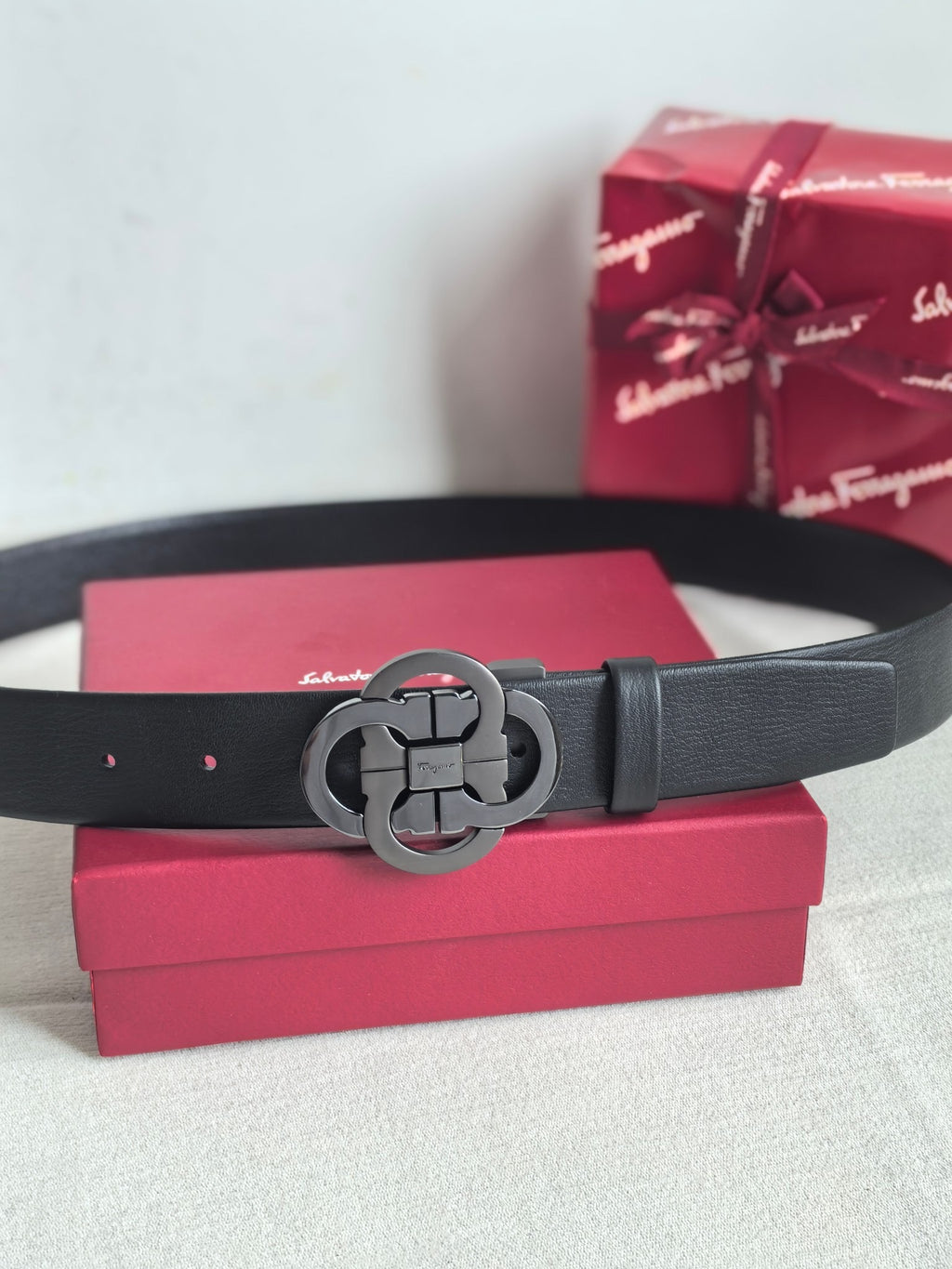 Classic Dual-Ring Buckle Belt — 35mm