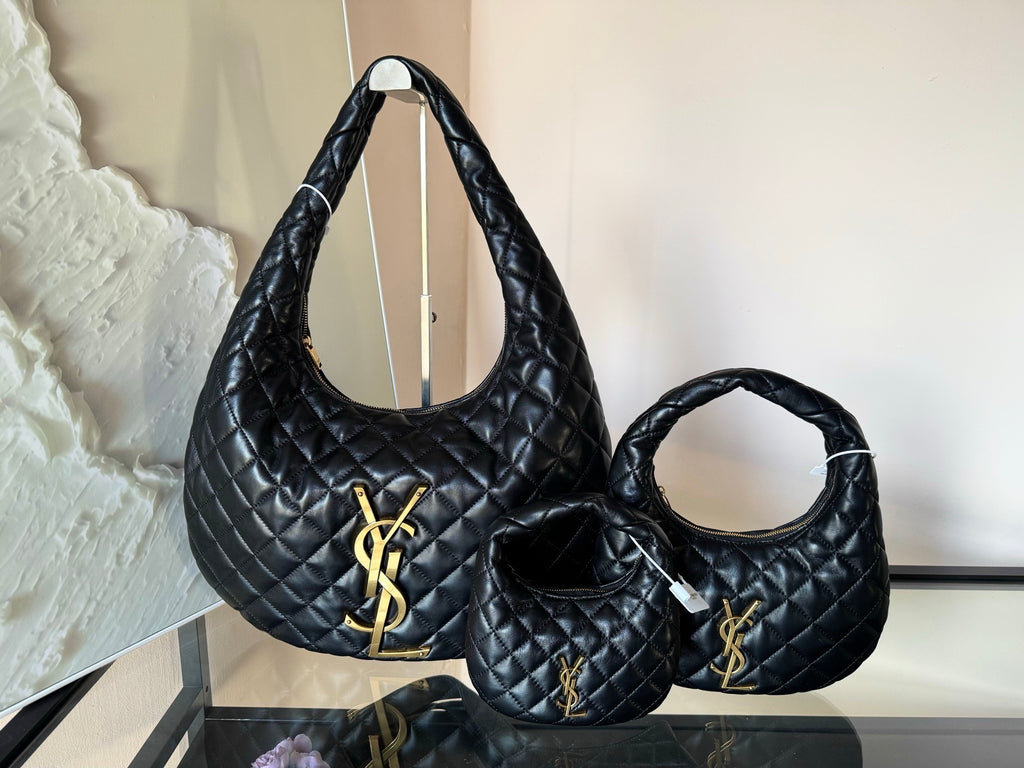 ICARE Baby Nappa Leather Shoulder Bag