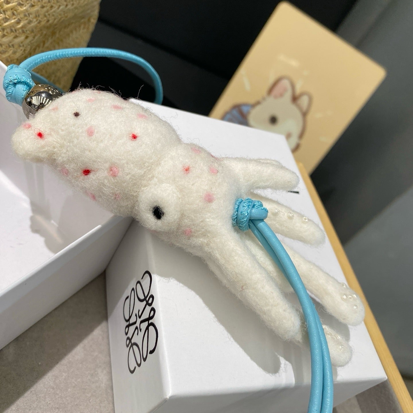New Arrival – Felt & Leather Squid Charm