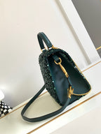 V-SLING 3D Embroidered Sequin Bag | 9866 MTX