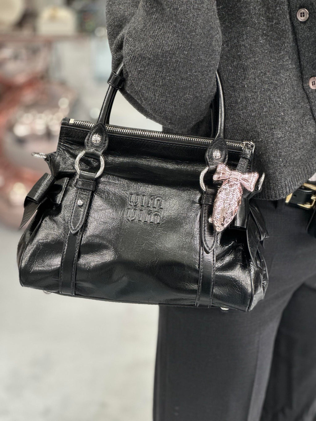 Bow Biker Bag